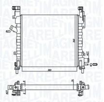 MAGNETI MARELLI BM924 - RADIADOR FORD KA
