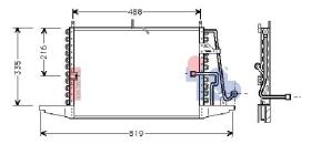 NRF 35127 - CONDENSADOR FORD