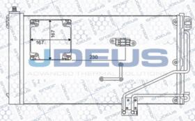 JDEUS 717M42A - CONDENSADOR MERCEDES (SIN SECADOR)