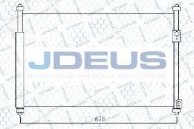 JDEUS 742M18 - CONDENSADOR SUZUKI GRAN VITARA