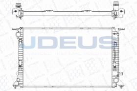 JDEUS RA0010450 - RADIADOR AUDI A4
