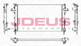 JDEUS RA0230680 - RADIADOR RENAULT LAGUNA 1.6-1.8-1.9DCI