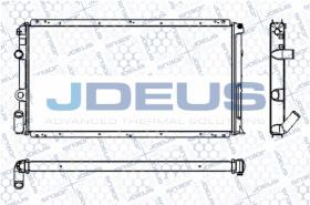JDEUS RA0230740 - RAD. NISSAN Interstar / OPEL Movano / RENAULT Master II