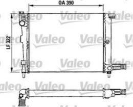 VALEO 730632 - RADIADOR CITROEN AX DIESEL