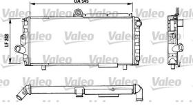 VALEO 811010 - RADIADOR ALFA ROMEO 33