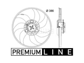 MAHLE CFF399000P - ELECTRO VENT. OPEL CORSA