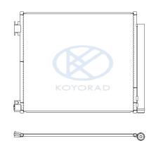 KOYO CD020932 - COND. NISSAN / RENAULT Qashqai / X-Trail /  Kadjar 02/14-
