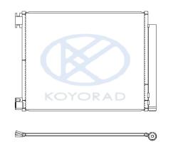 KOYO CD491156 - COND. RENAULT Megane 1.2 /1.6 Tce /SCe / 1.5/1.6 dCi 11/15-
