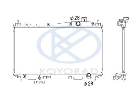 KOYO PL081167 - RAD. HONDA CIVIC (EP2) 1.6I - 16V