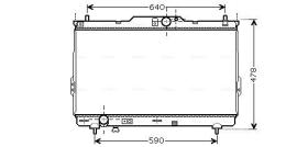 R.D. HY113 - RAD. HYUNDAI SANTA FE I (SM) 2.0 CRDI 4WD