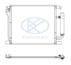 KOYO CD021102 - COND. NISSAN Juke / Pulsar 1.2i / 1.6i / 1.5 TDi M/A 06/14-