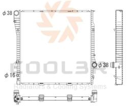 R.D. 102050083 - RAD. BMW X5 3.0D ( E53 ) 00-07 AUT.