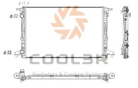 R.D. 1013D2083 - RAD. VAG AUDI A4 1.4 TFSI (15-)