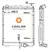 R.D. 1414271 - RADIADOR MITSUBISHI CANTER-FUSO
