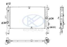 KOYO PL462547 - RAD. OPEL MERIVA 1.7 CDTI 04/03-