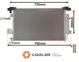 R.D. 105266K8C1 - CONDENSADOR MITSUBISHI OUTLANDER-LANCER