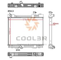 R.D. 1415501 - RAD. RENAULT MAXITY / NISSAN NT400 CABSTAR (06-14).
