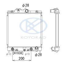 KOYO PL080294T - RADIADOR HONDA CIVIC A/T `91-