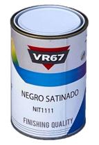 PINTURAS Y DERIVADOS NS001 - ESMALTE NEGRO SINTETICO SATINADO 1KG.