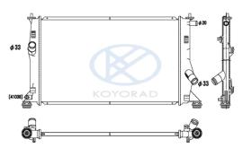 KOYO PL061913R - RADIADOR MAZDA 5