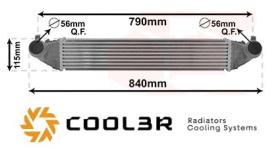 R.D. 1055C1J81 - INTERCOOLER OPEL ASTRA K