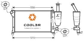 R.D. 10300308A1 - RADIADOR FIAT PANDA 1.1-1.2