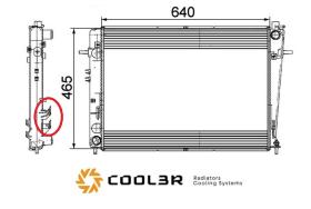 R.D. 104047088 - RADIADOR HYUNDAI TUCSON 2.0CRDI M/T