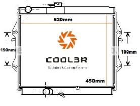 R.D. 108180083 - RADIADOR TOYOTA HILUX