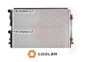 R.D. 1013A2082 - RADIADOR AUDI/SEAT/VW TSI
