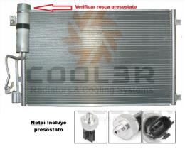 R.D. 102759K8C2S - CONDENSADOR NISSAN QASHQAI 1.5DCI