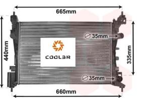 R.D. 105558082 - RADIADOR OPEL CORSA D 1.2-1.4