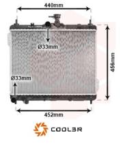 R.D. 104042081 - RADIADOR HYUNDAI GETZ 1.3-1.6