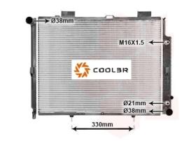 R.D. 105015081 - RADIADOR MERCEDES W210 A/T