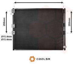 R.D. 108177K8C1 - CONDENSADOR TOYOTA LANDCRUISER