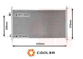 R.D. 103825K8C1S - CONDENSADOR HONDA CIVIC 01-05