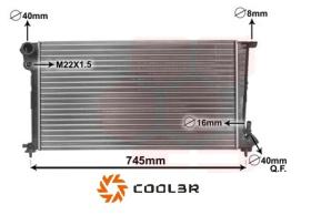 R.D. 1455055 - RADIADOR CITROEN BERLINGO 1.9D