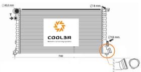 R.D. 1455055 - RADIADOR CITROEN BERLINGO 1.9D