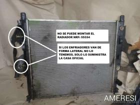 R.D. 1635002804 - RADIADOR MERCEDES ML W163 **NO DISPONIBLE**