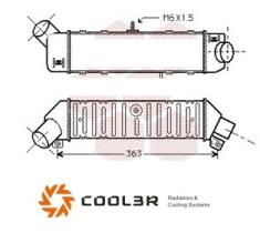 R.D. 106713J81X - INTERCOOLER SEAT IBIZA/CORDOBA