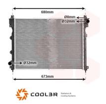 R.D. 104310081 - RADIADOR LAND ROVER FREELANDER
