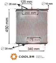R.D. 105724081 - RADIADOR PEUGEOT 207/208-CITROEN