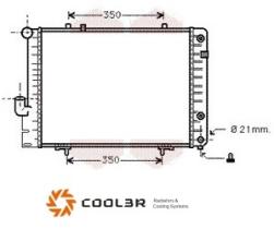 R.D. 1440065 - RADIADOR MERCEDES W201 2.6