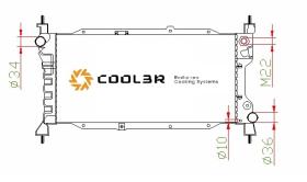 R.D. 1442067 - RADIADOR OPEL CORSA-COMBO 1.5D