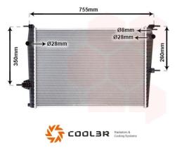R.D. 106035081 - RADIADOR RENAULT MEGANE III 1.6 16V
