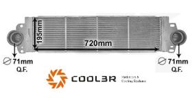 R.D. 1487040 - INTERCOOLER VW TRANSPORTER-MULTIVAN T5