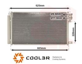 R.D. 101425K8C1 - CONDENSADOR ALFA ROMEO MITO