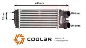 R.D. 102351J83 - INTERCOOLER CITROEN BERLINGO 1.6HDI