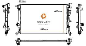 R.D. 1443070 - RAD. RENAULT MEGANE IV/KANGOO 1.5 DCI