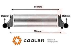 R.D. 102003J81 - INTERCOOLER BMW X5 (E53)