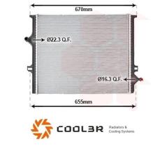 R.D. 1020C3081 - RADIADOR BMW F20-F21